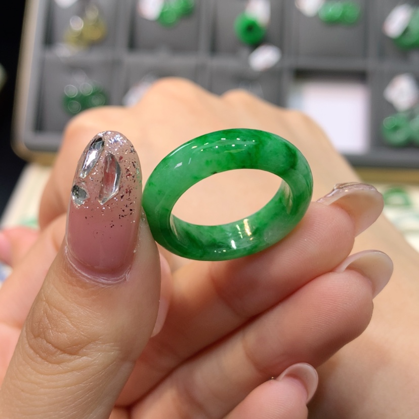 【闪购商品】翡翠戒指未镶嵌柯***奇翡翠