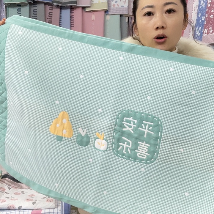 棉特价促销绿色平安喜乐