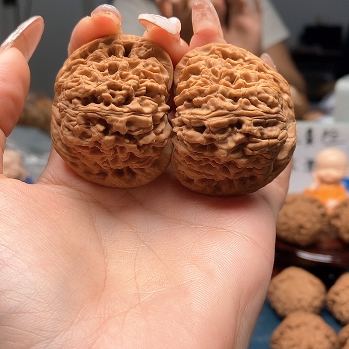 文玩核桃把件赵喜满46