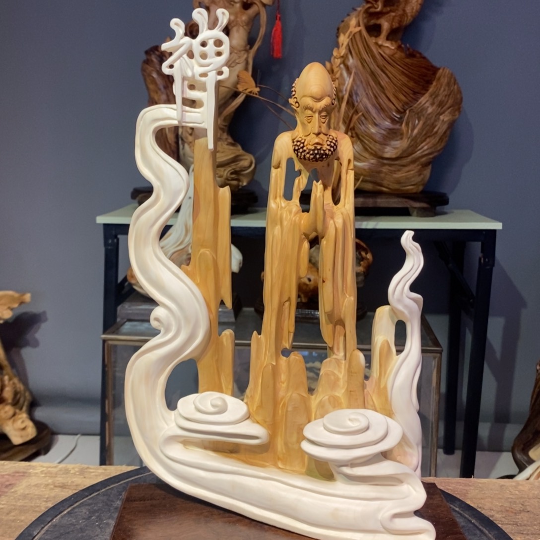 柏木（崖柏）崖柏木雕刻