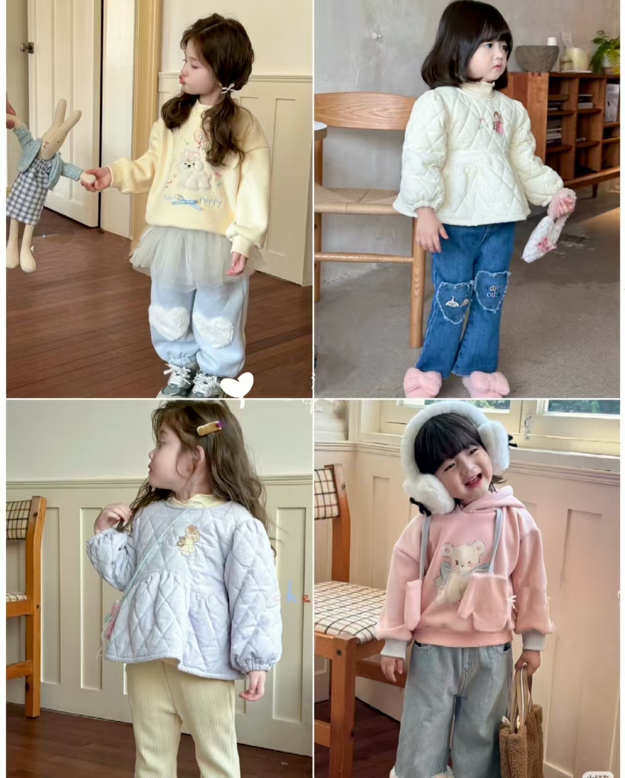 糖果加绒加厚棉服外套冬款8853