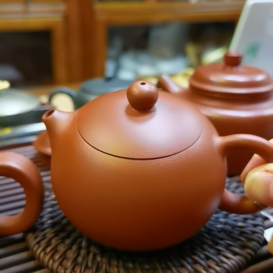 紫砂茶壶西施壶 130cc 原矿朱泥