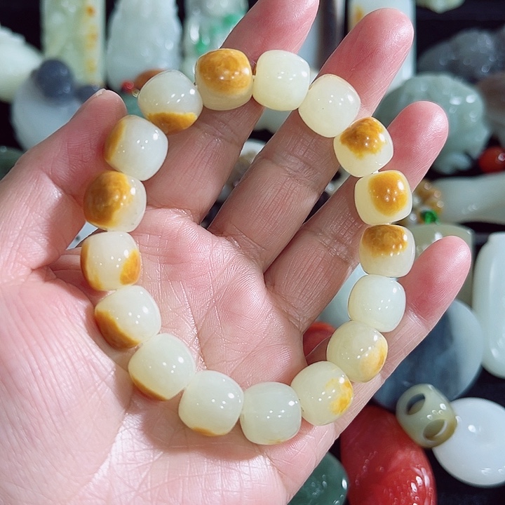 和田玉手链未镶嵌