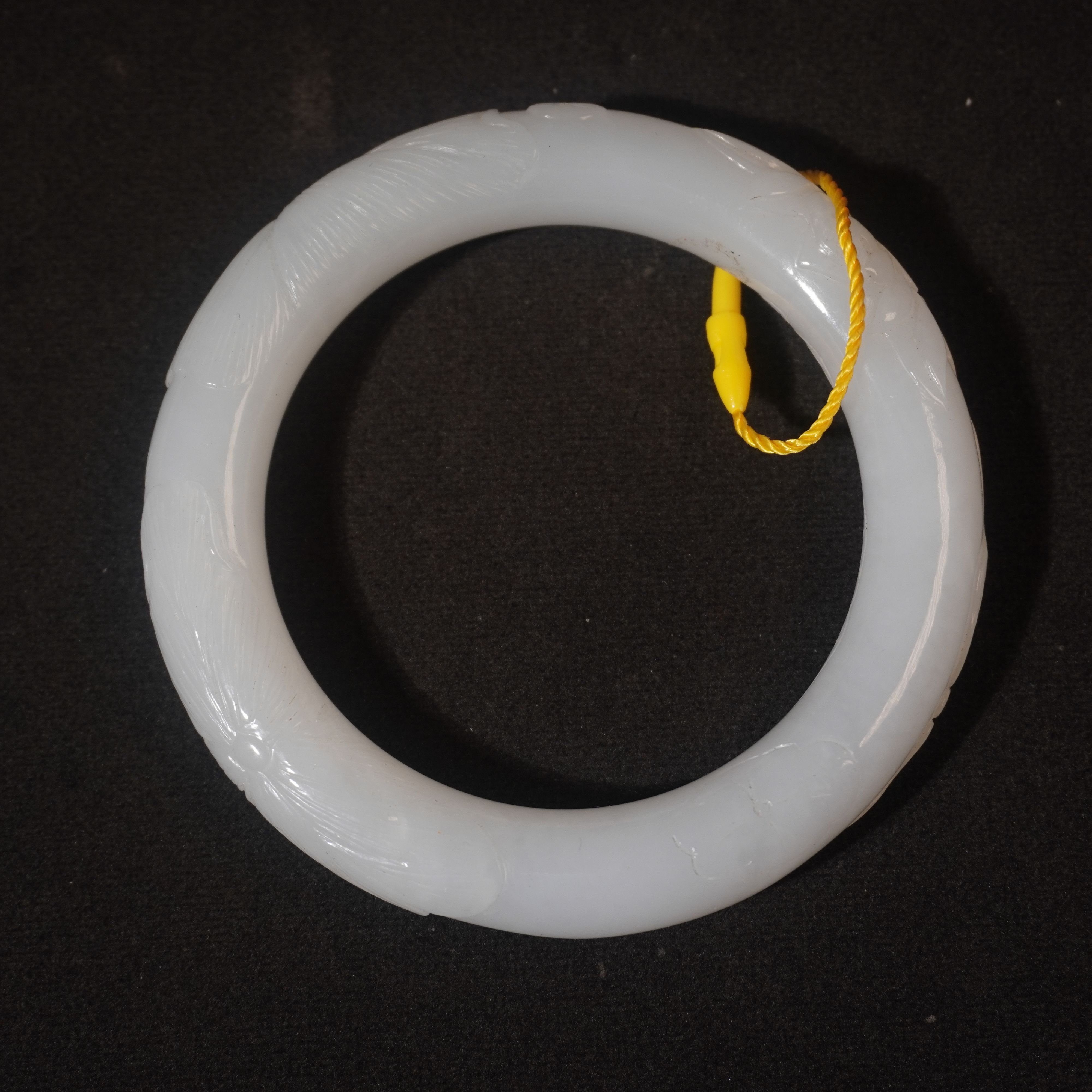 75G96  清 和田玉手镯