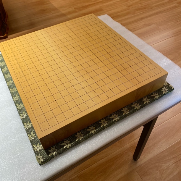 日本榧2寸拼盘围棋棋盘熊须棋盘店制作