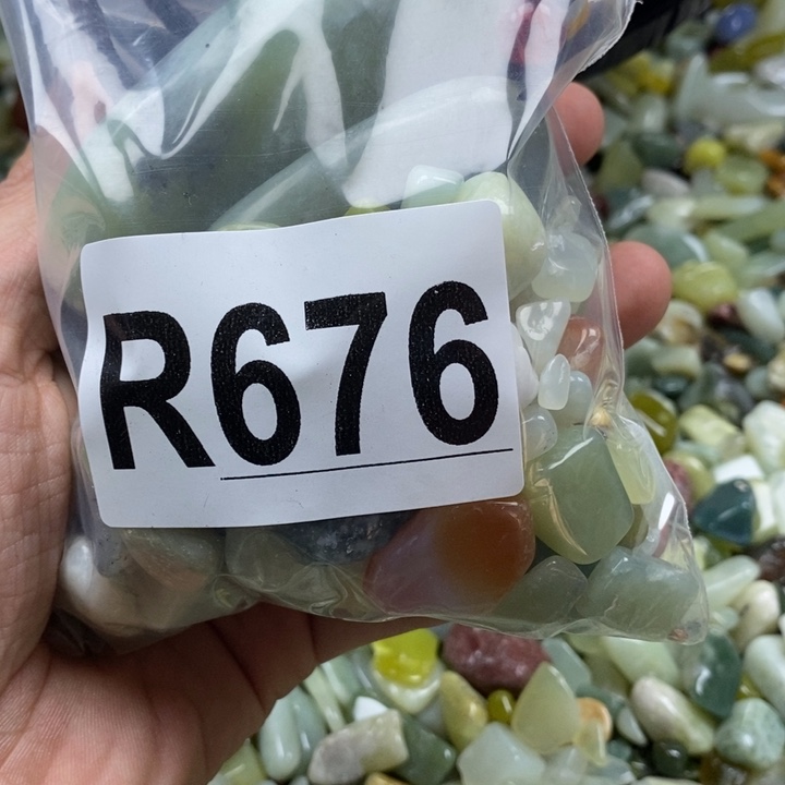 蛇纹石玉未镶嵌鱼缸石