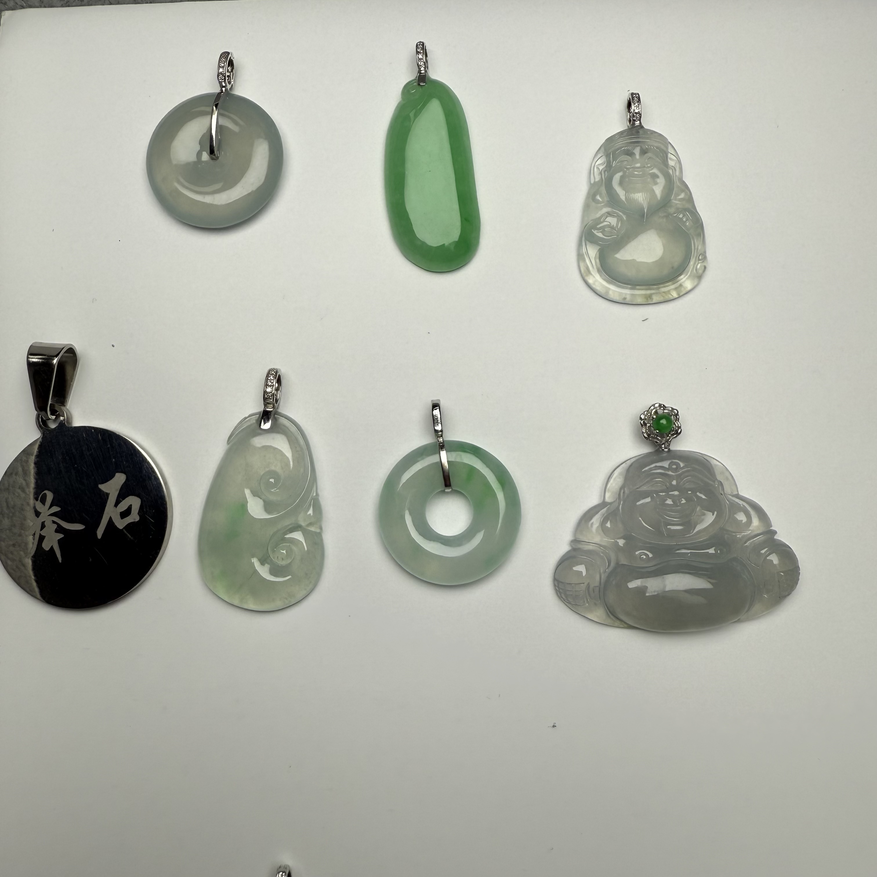 【举石严选】H0621-1501-025翡翠吊坠18k（一件/款式自选）