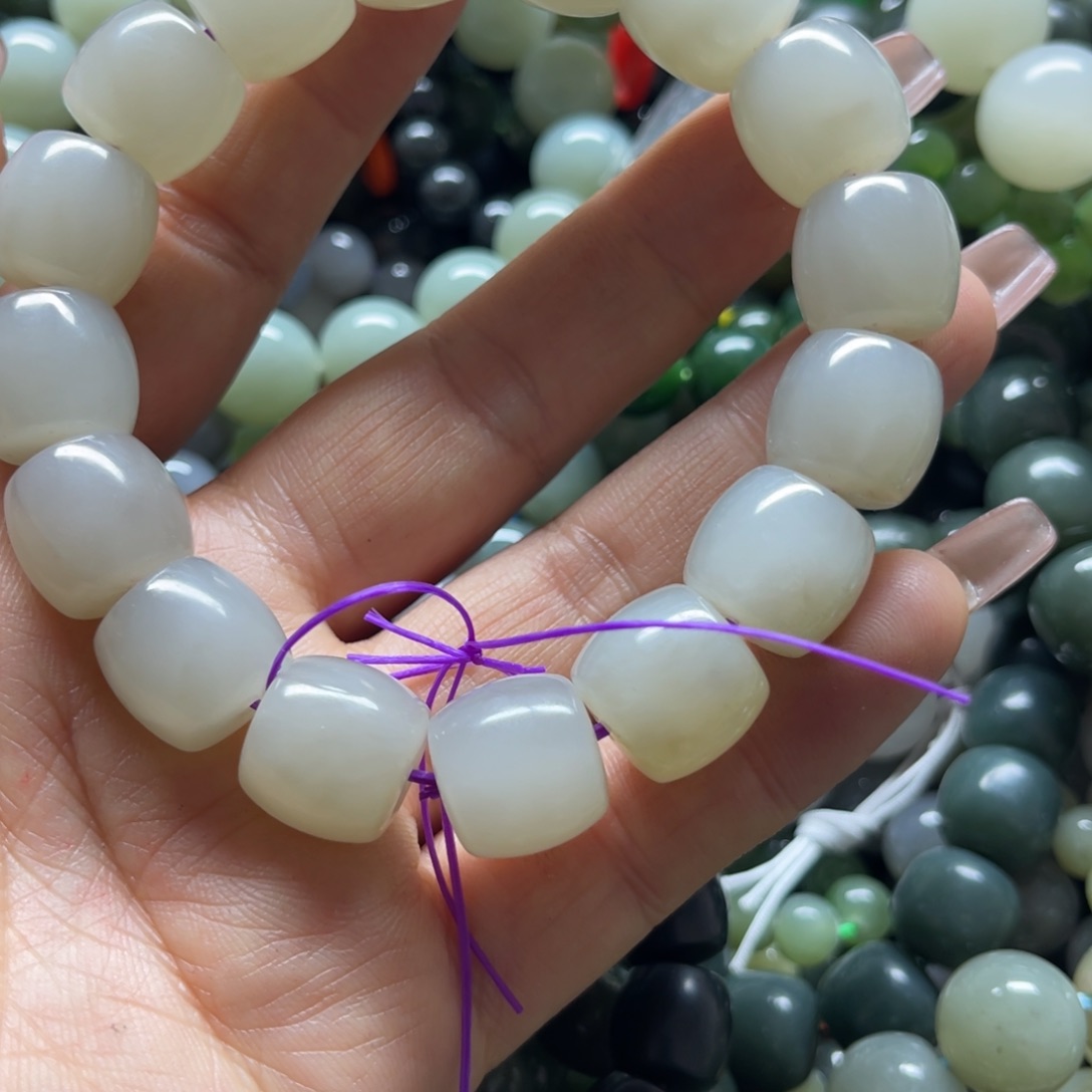 和田玉手链未镶嵌