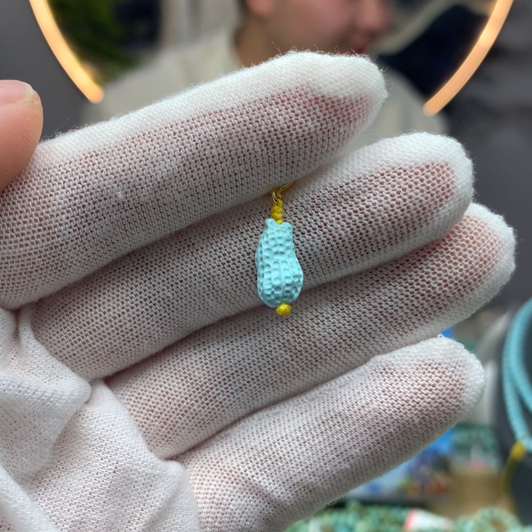 绿松石挂件未镶嵌