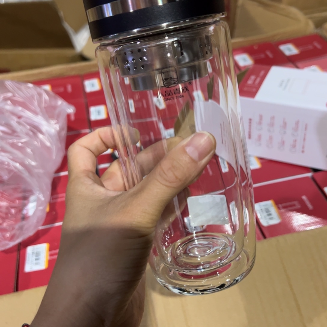 水晶贵族双层玻璃杯420玻璃杯420。046-7