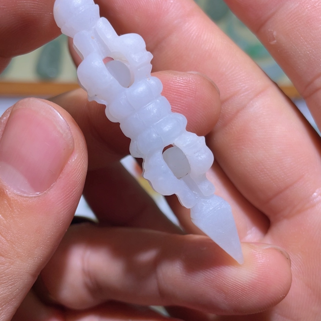 定制翡翠未镶嵌降魔杵