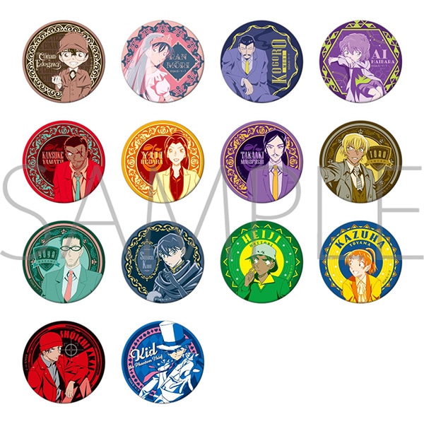 名侦探柯南 外文书艺术吧唧