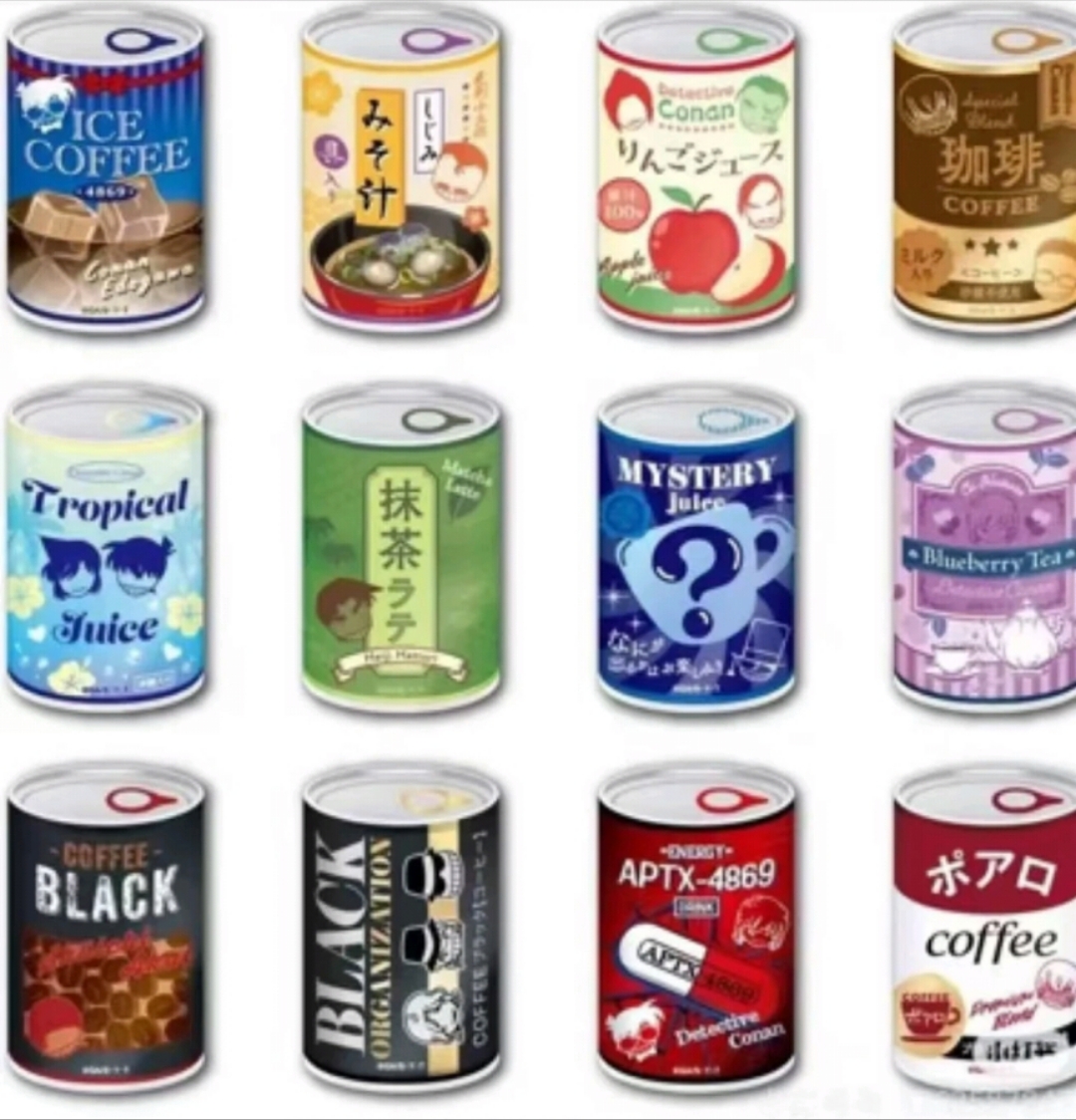 【小螃蟹拆】名侦探柯南 mitamemo罐头吧唧 默认代拆