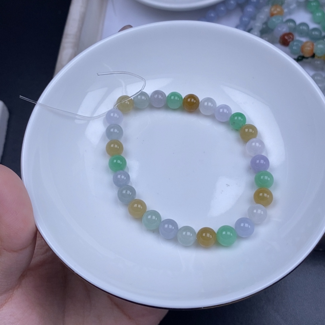 @***全翡翠未镶嵌颈饰天然翡翠