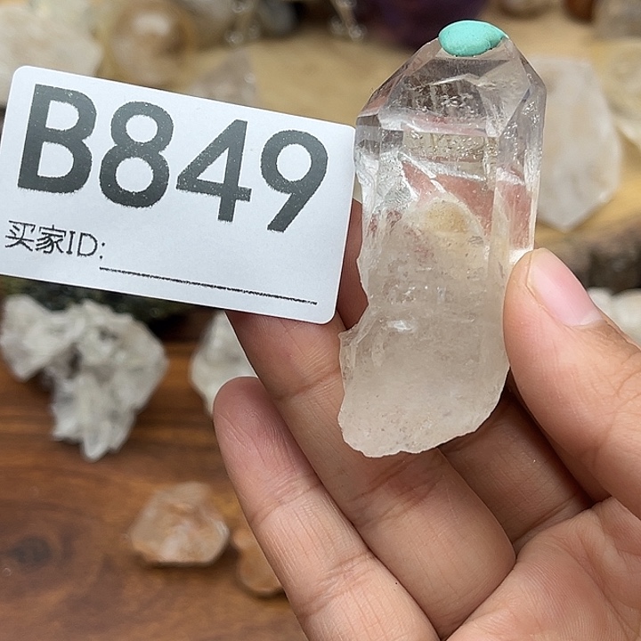 珠宝半成品未镶嵌水晶默认微瑕