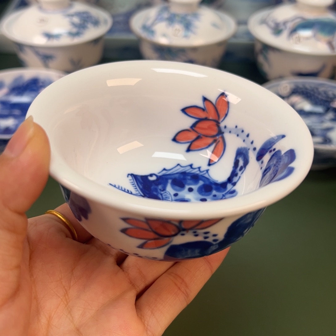 木木景德镇纯手绘茶具136