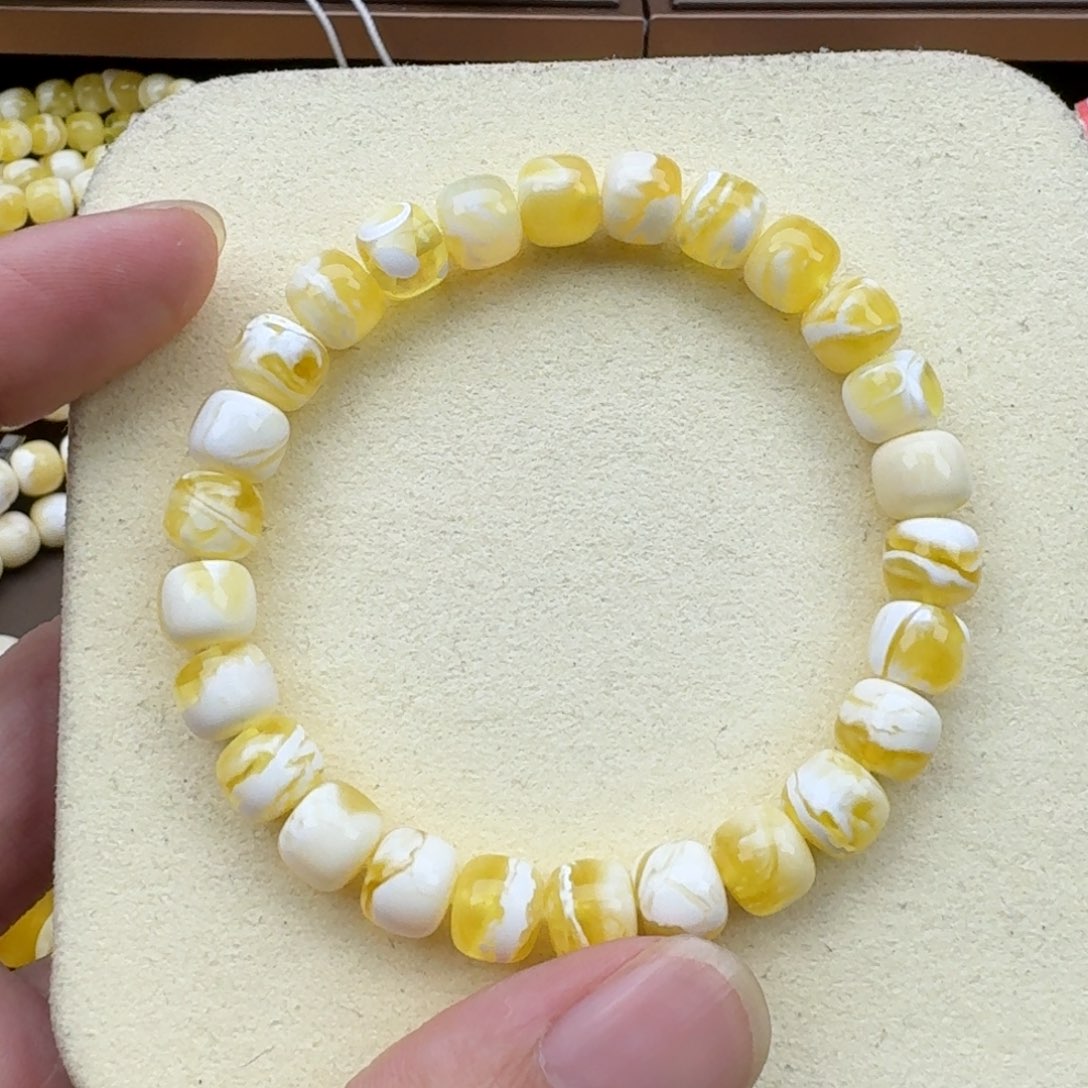 琥珀手链未镶嵌刷*