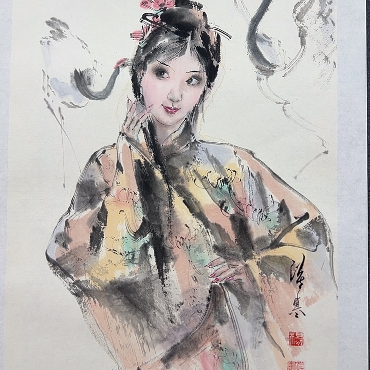 国画书画作品多次