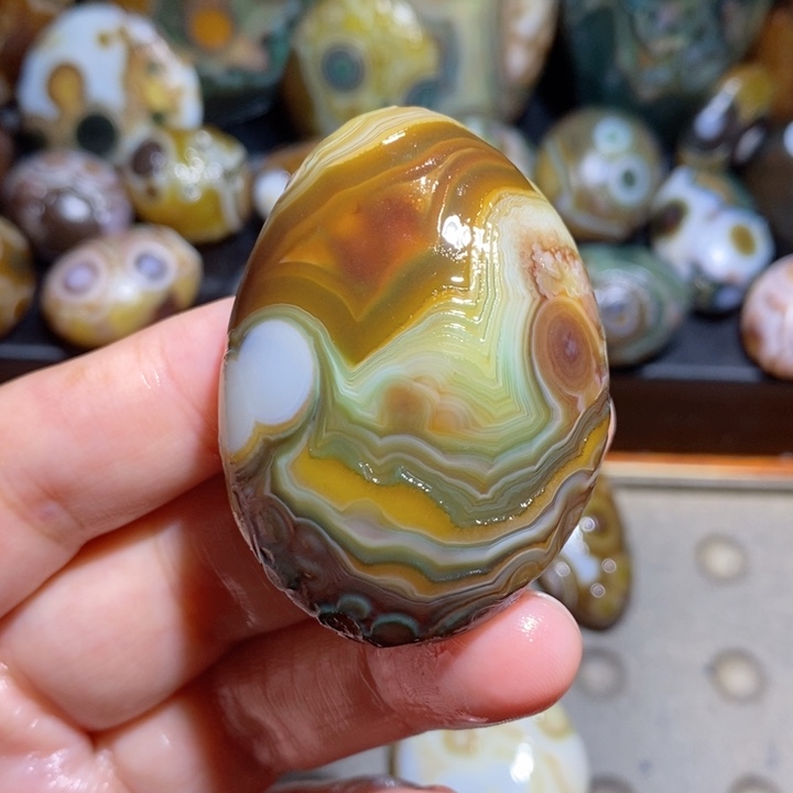 未镶嵌玛瑙/玉髓珠宝半成品20