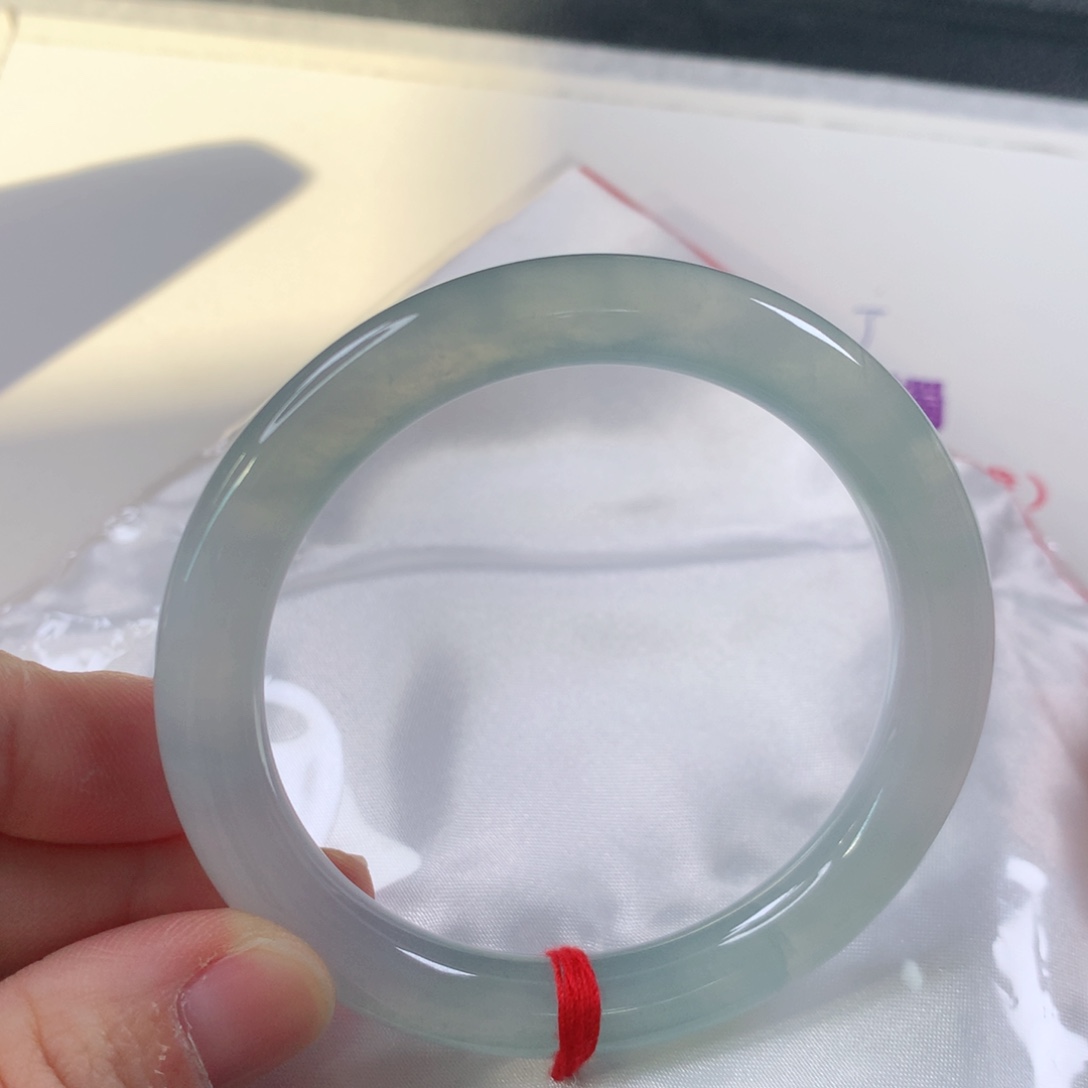 未镶嵌手镯翡翠 高货瑕疵漏漏镯需包容裂纹234