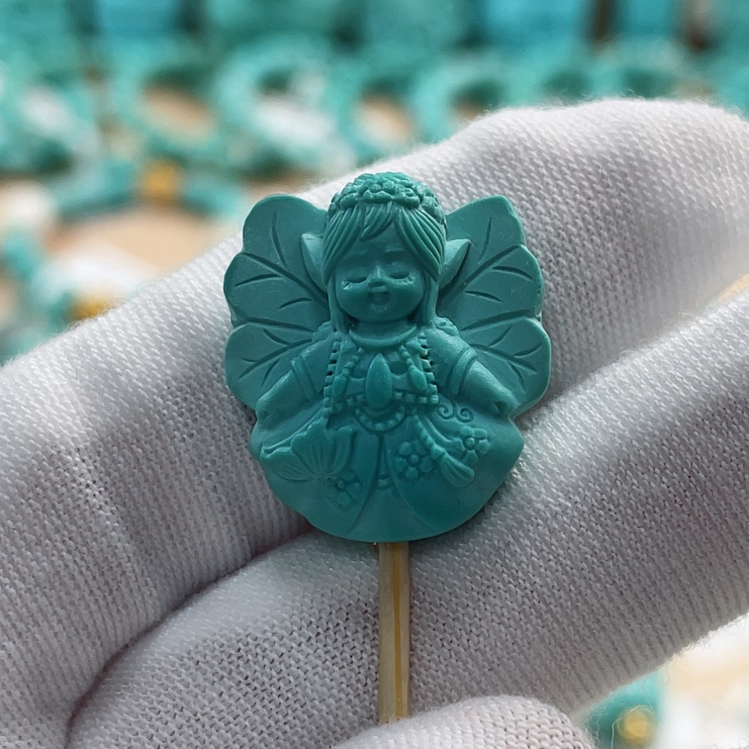 绿松石珠宝奇石未镶嵌