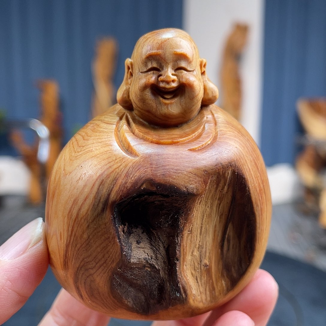 柏木（崖柏）手把件