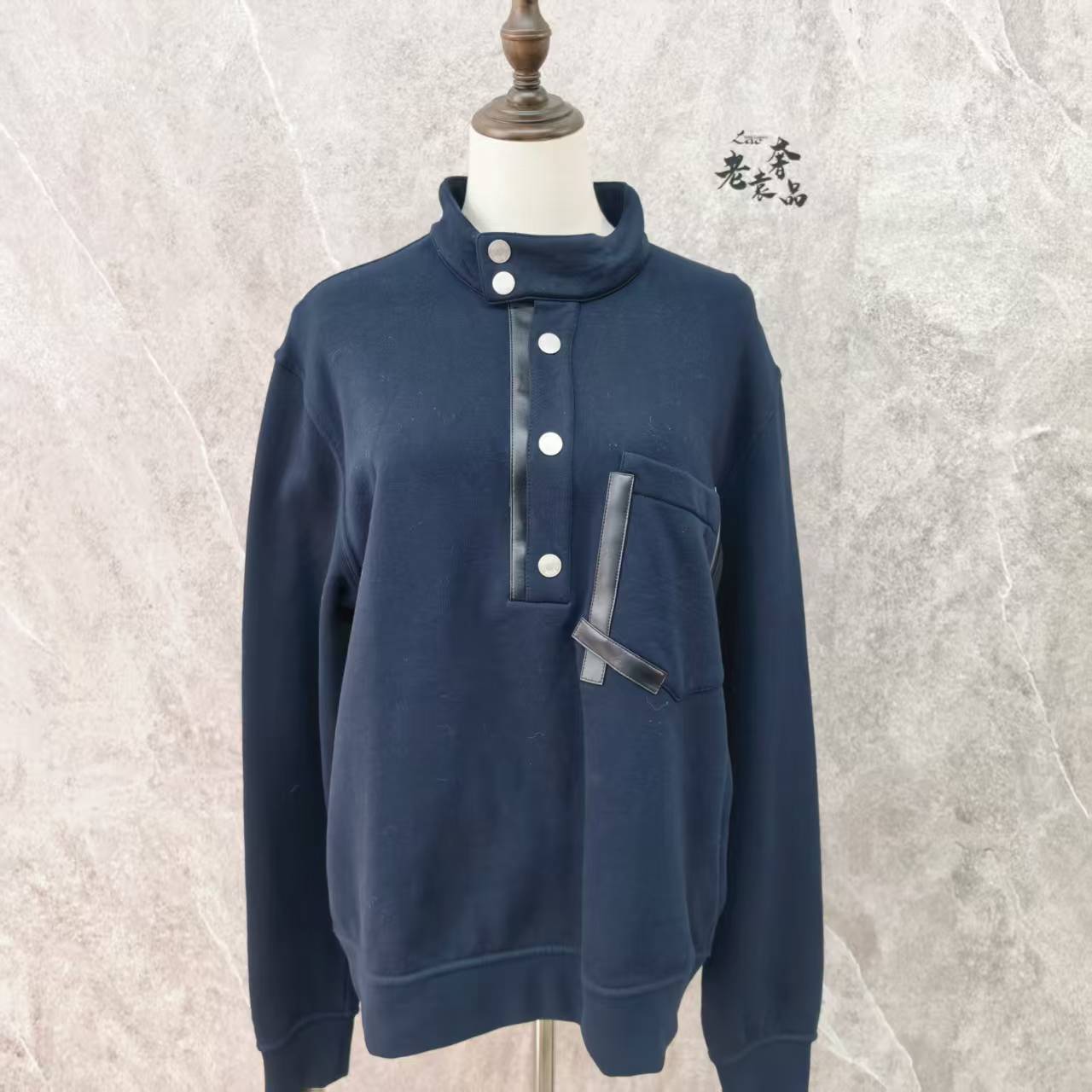 95新 Hermes/爱马仕 海囤K/爱马仕上衣/M码/bh92623女装