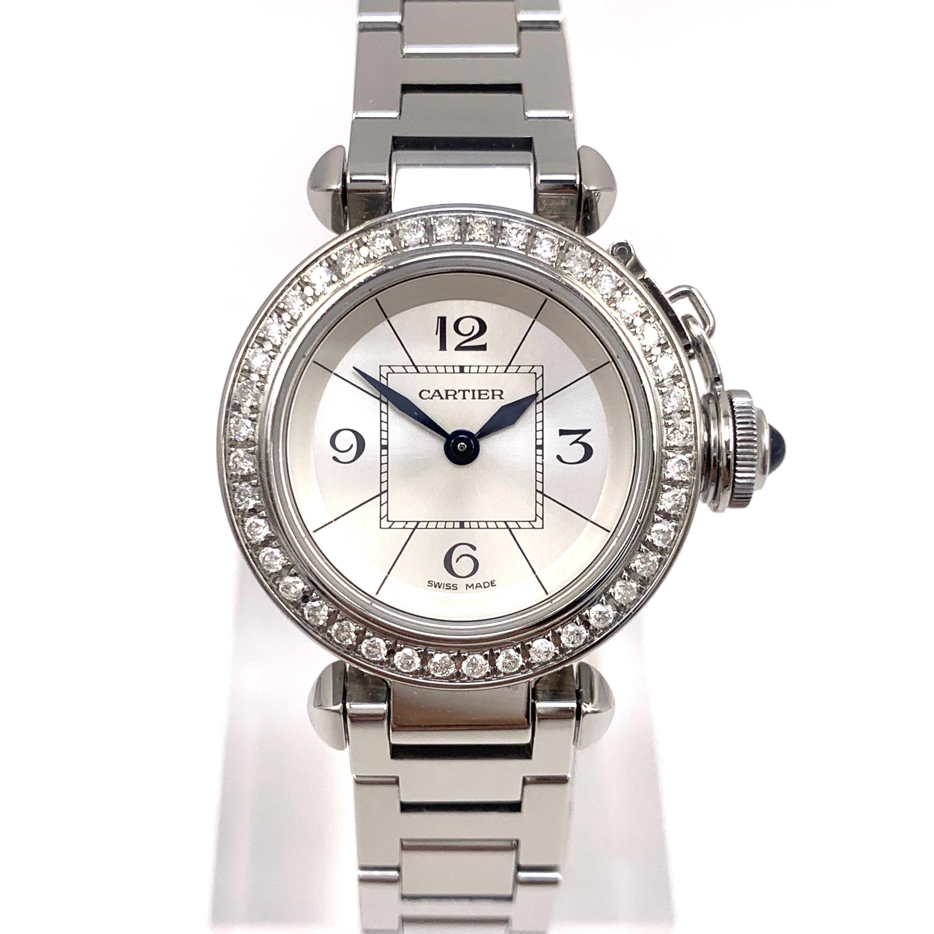 99新 Cartier/卡地亚 帕莎/石英/表径27mm/女表