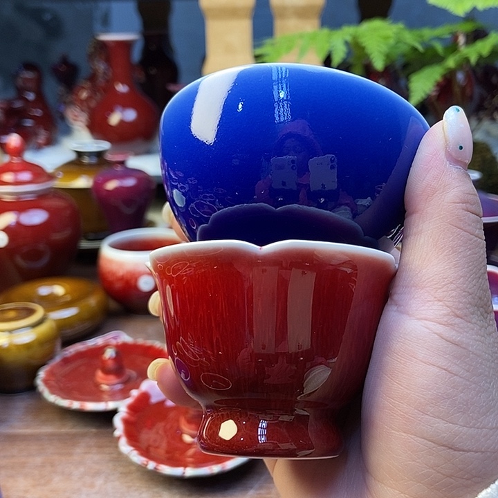 陶瓷夜*郎景德镇名陶坊原矿郎红