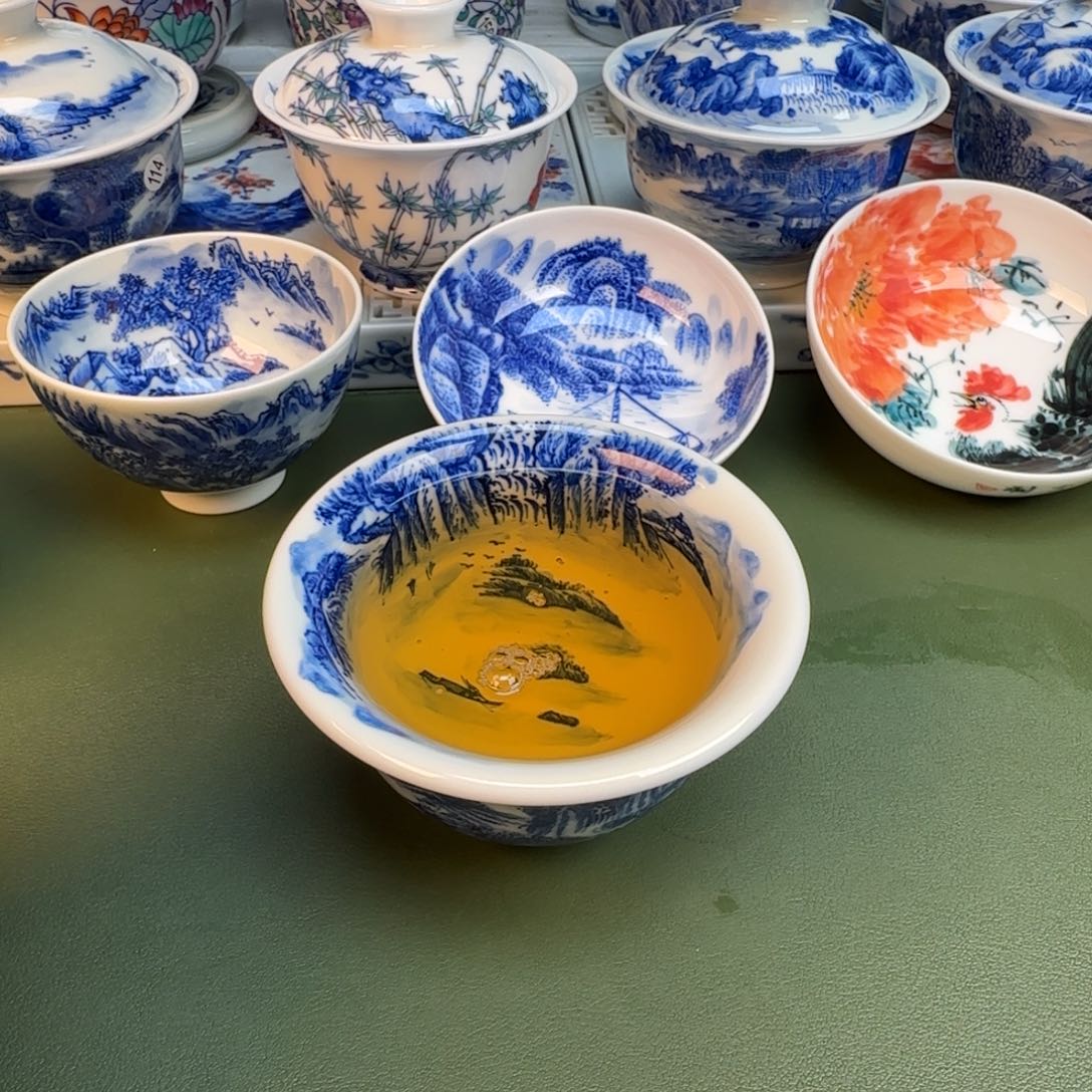 陶纯手工纯手绘茶具364