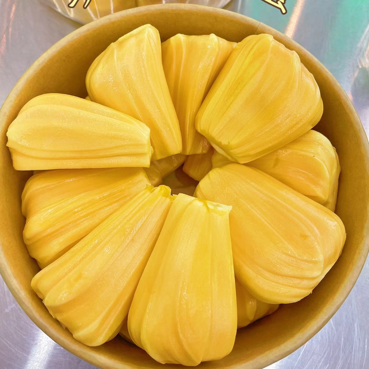 果切300克左右，菠萝蜜馋你没商量，多肉饱满果切