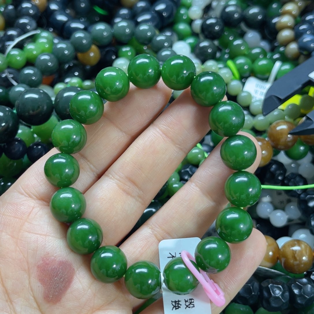 未镶嵌手链和田玉小**漠