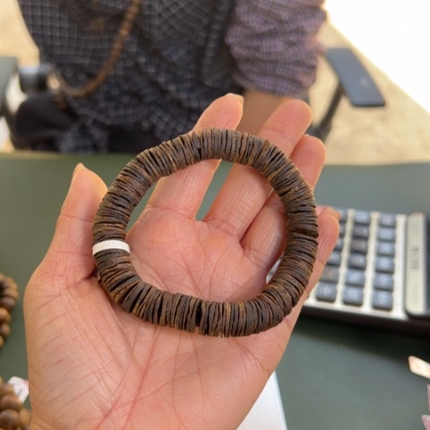 沉香手串红土乌身沉水18克卡1.1多样性发1串