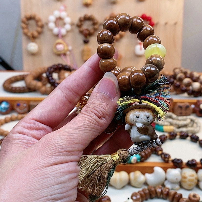 【闪购商品】吊坠库克阿***i库克大肠拉布布手捻