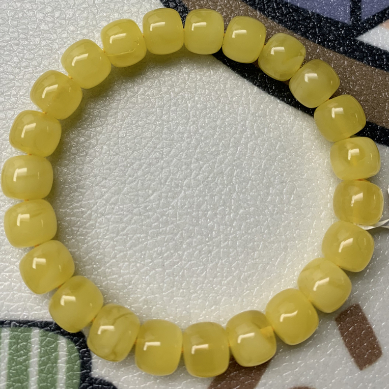 琥珀蜜蜡老型手串#301