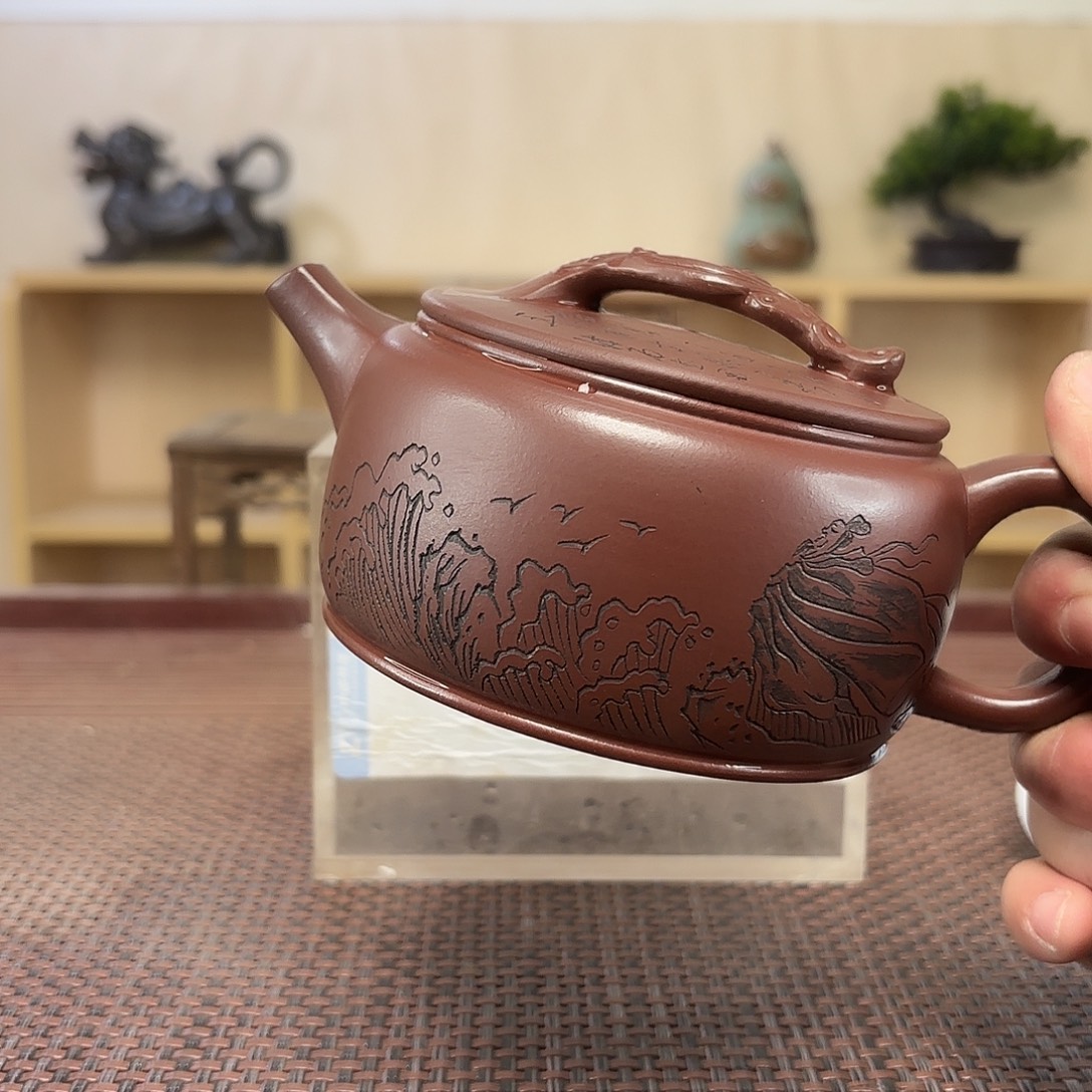 逗***比茶壶紫砂微瑕处理