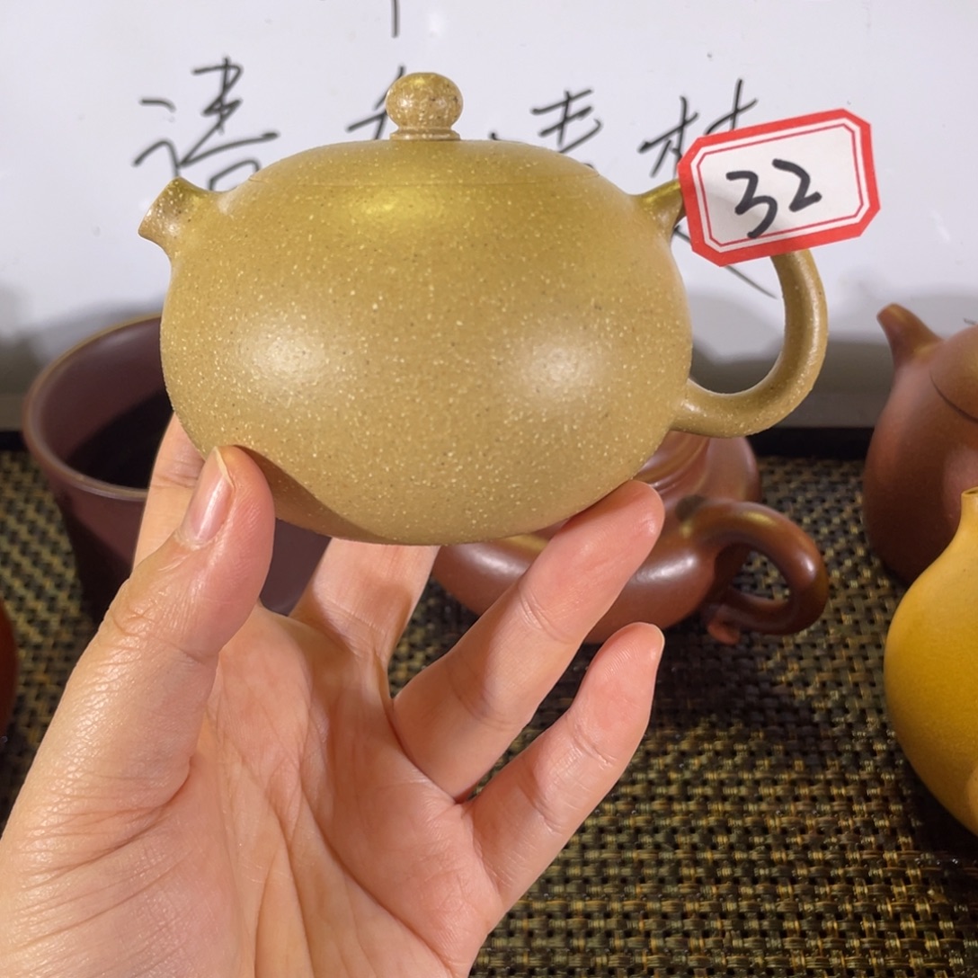 紫砂茶壶西施微瑕