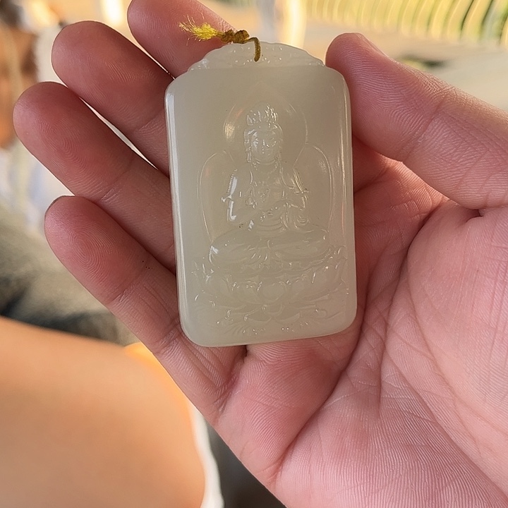 新疆黄口荷花鱼46观音牌带108
