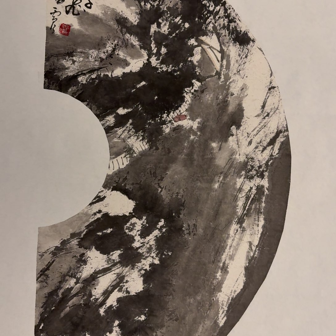 国画雷公老师作品画作