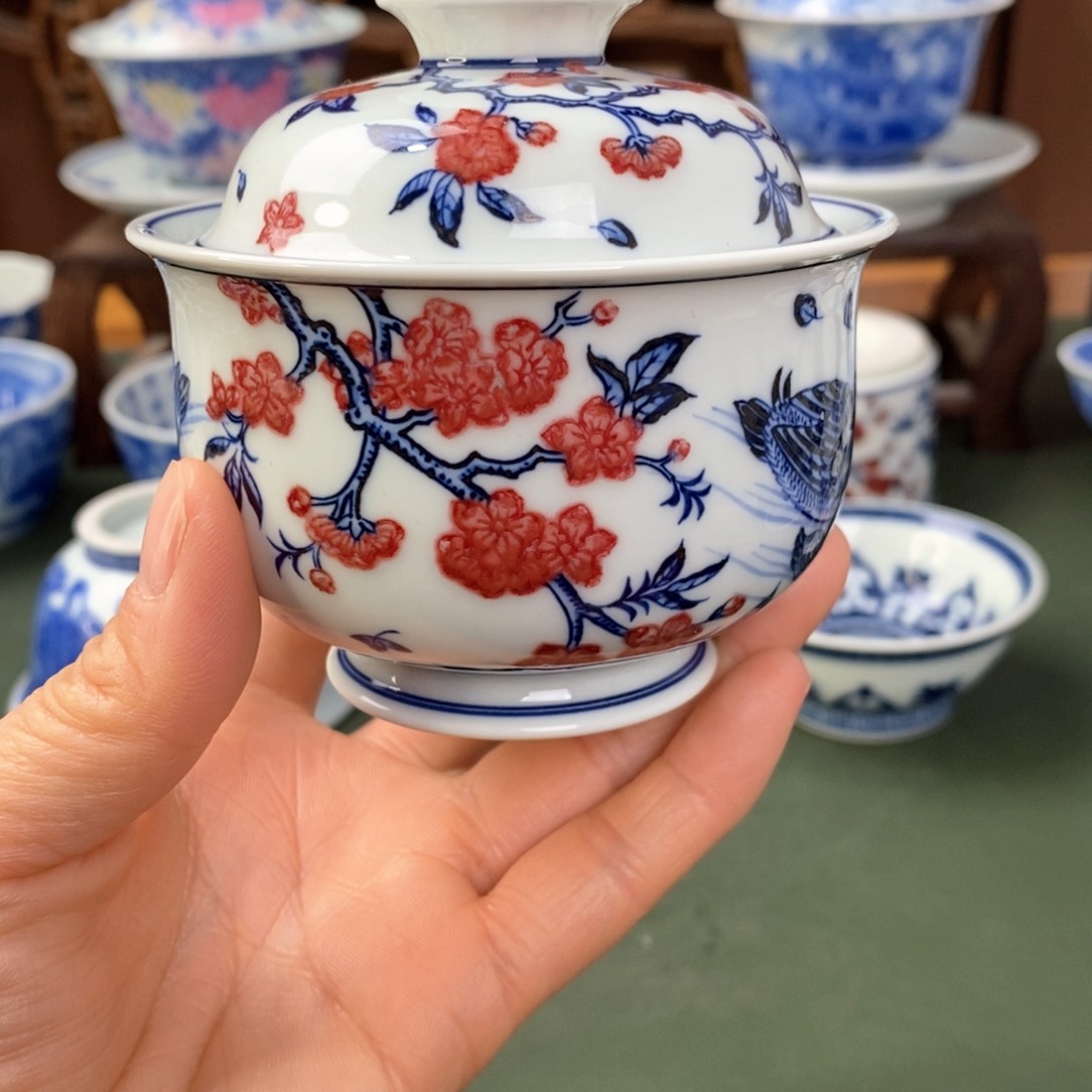 杯景德镇陶瓷手工手绘