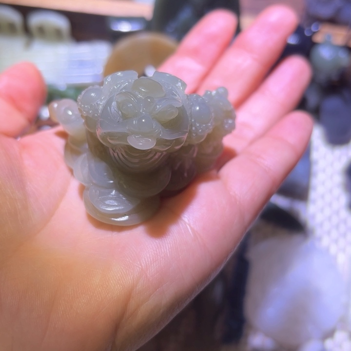 和田玉珠宝半成品未镶嵌