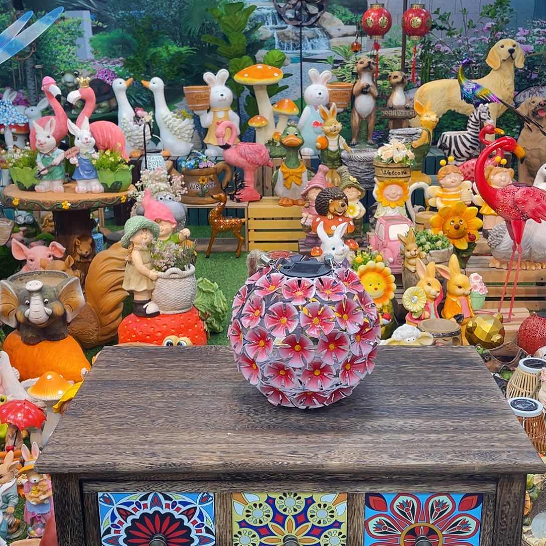 红陶花园庭院摆件