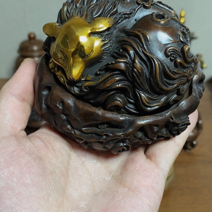 铜盛世铜炉铜器香炉工艺品