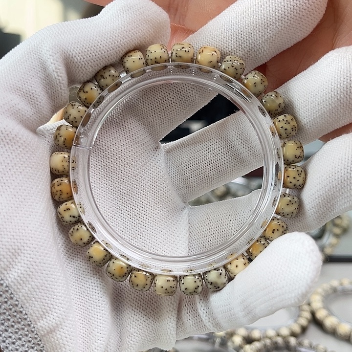 星月菩提手串火烧云单圈星点货