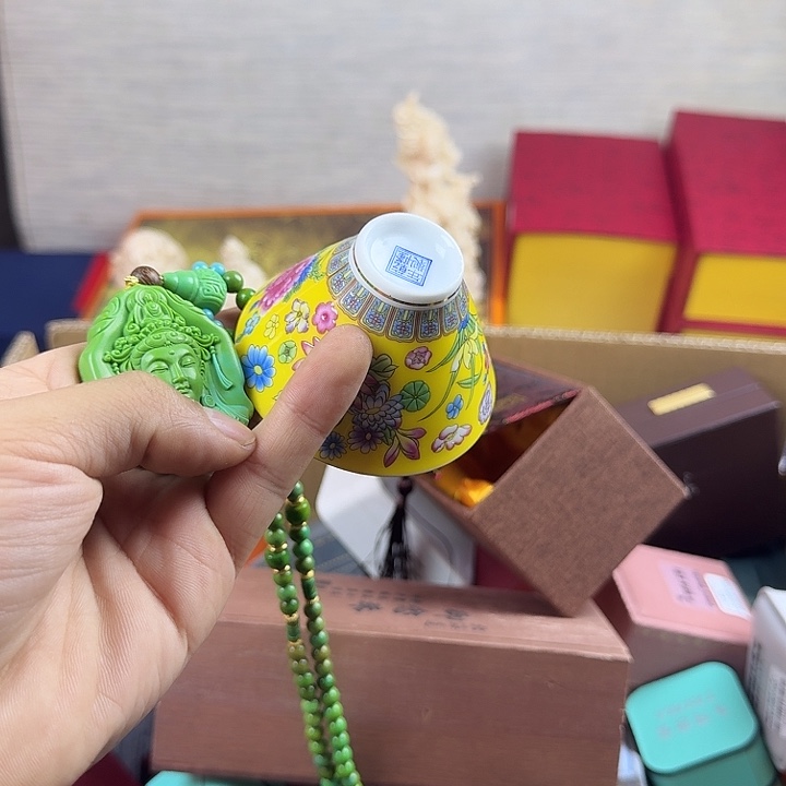 王***爷钧瓷手工艺品瓷器瓷器