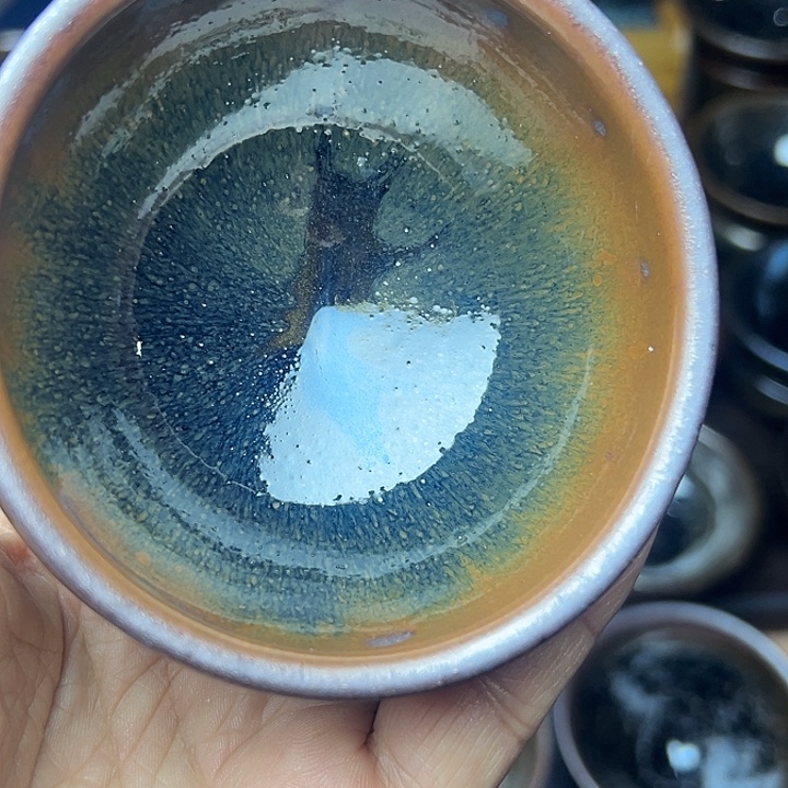 茶盏微瑕龙窑柴烧建盏