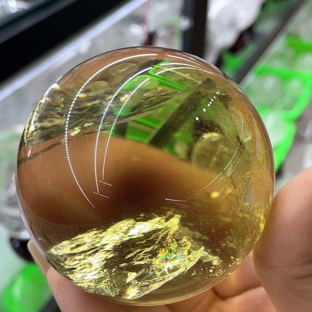 水晶水晶球摆件未镶嵌
