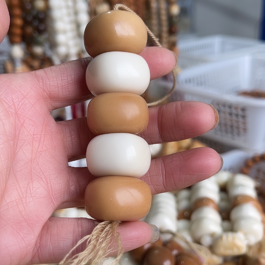 手串菩提根/象牙果牙果方扣