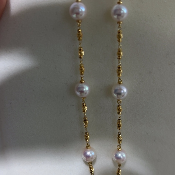 银S925镶嵌海水珍珠颈饰