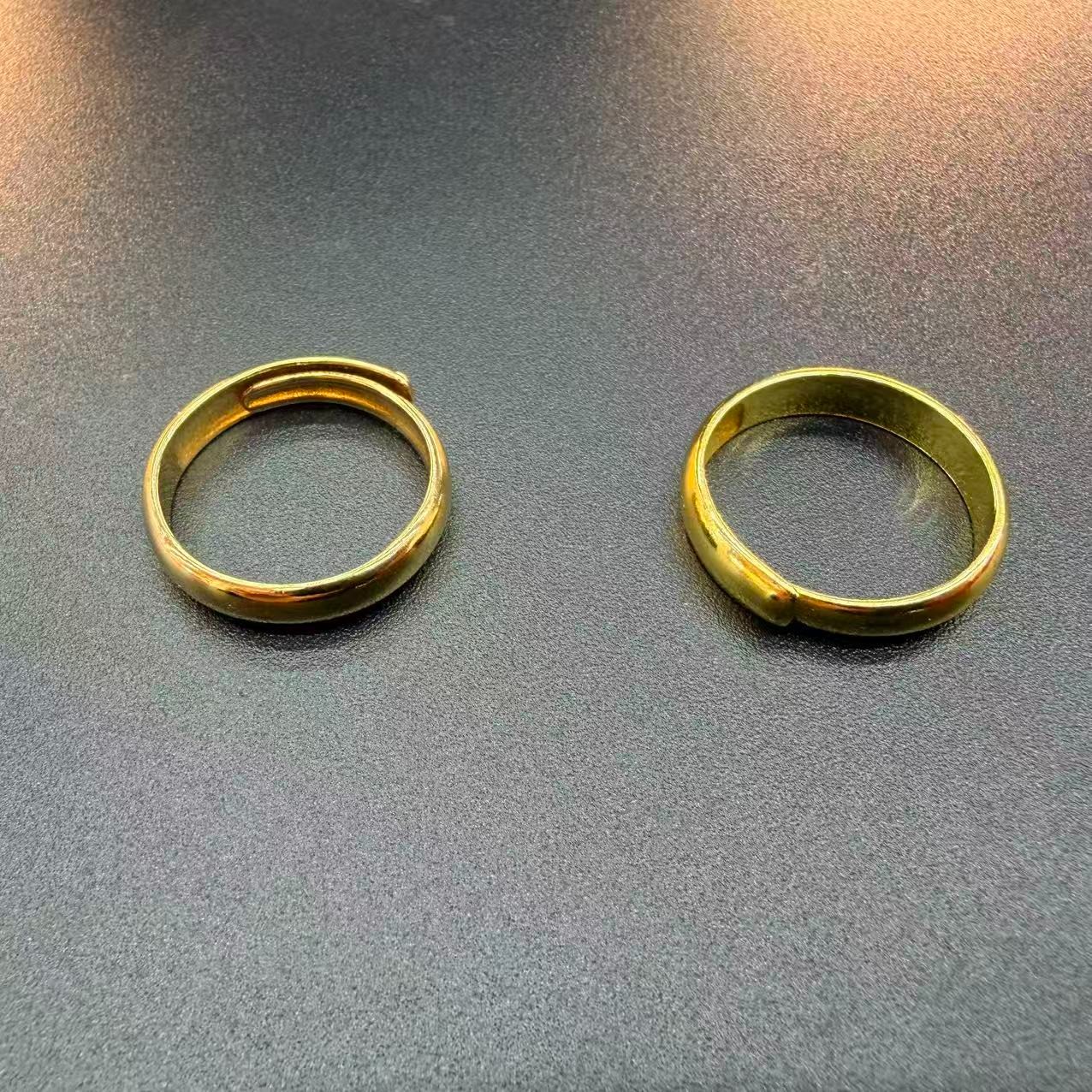 【周总专属】时尚泥鳅背合金戒指拍一发二JZ61968